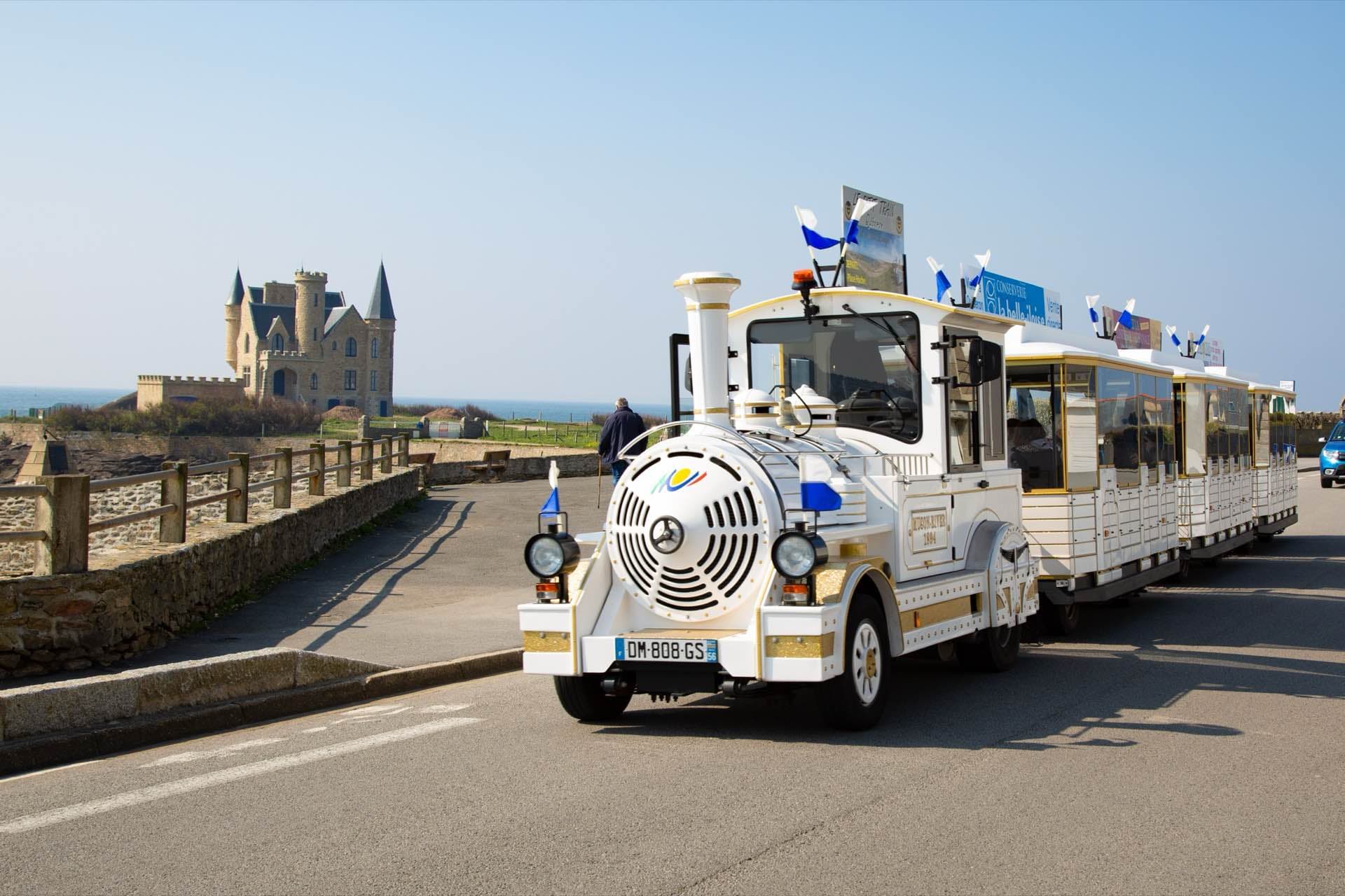 Working at the Petit Train de Quiberon