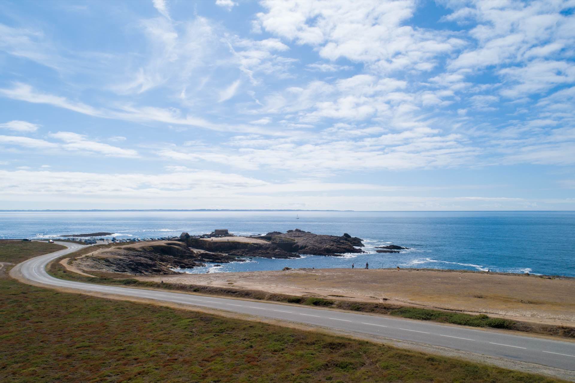 Le Petit Train de Quiberon sur la presqu'île